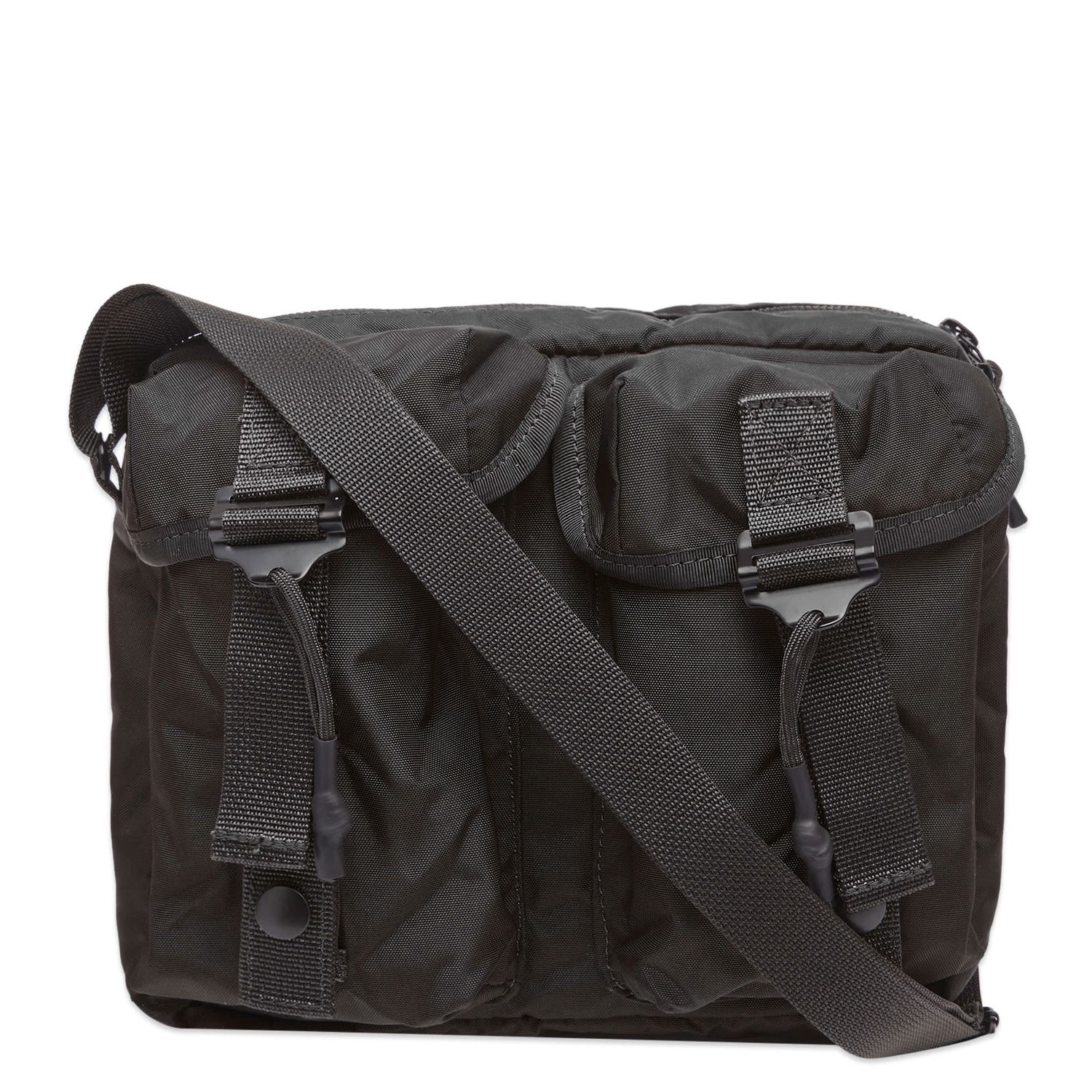 Taška cez rameno Maharishi Maharishi M.A.L.I.C.E. Crossbody Bag Čierna | 1115-BLK, 0