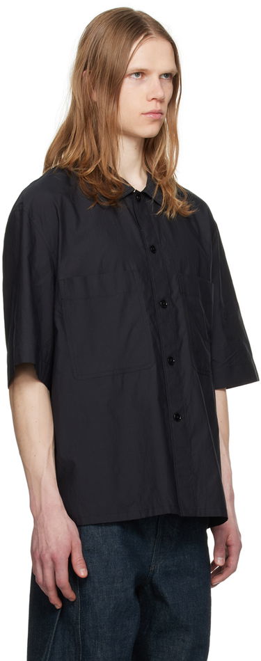Košeľa LEMAIRE Lemaire Washed Pyjama Shirt Čierna | SH1093 LF1209, 1