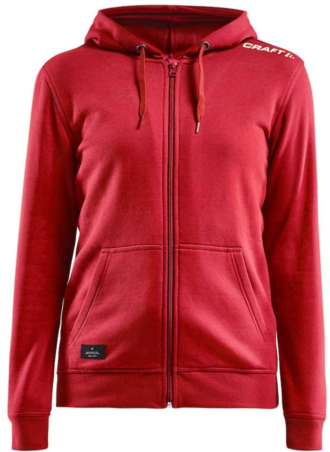 Mikina Craft Craft Community FZ Hoodie Červená | 1908906-430000