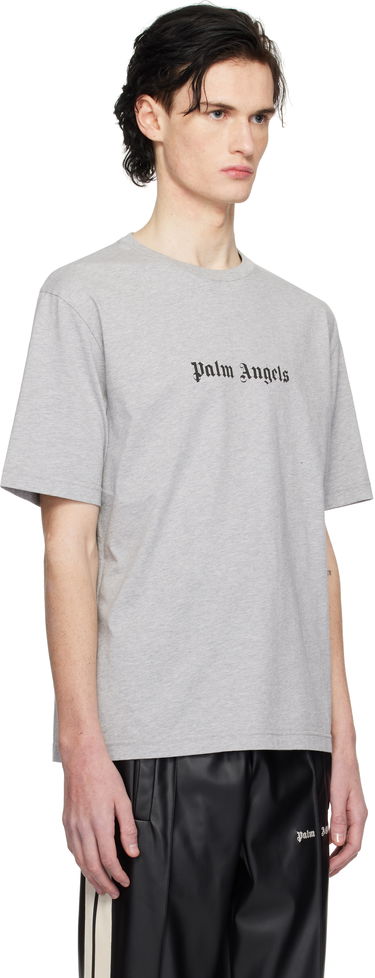 Tričko Palm Angels Slim Fit T-Shirt Šedá | PMAA089C99JER0030810, 1