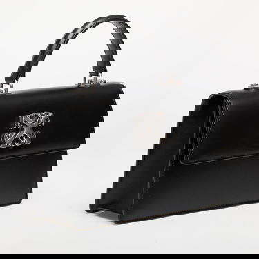 Kabelka Off-White Jitney 1.4 Black Leather Top Handle Bag Čierna | OWNP050C99LEA0011072, 2