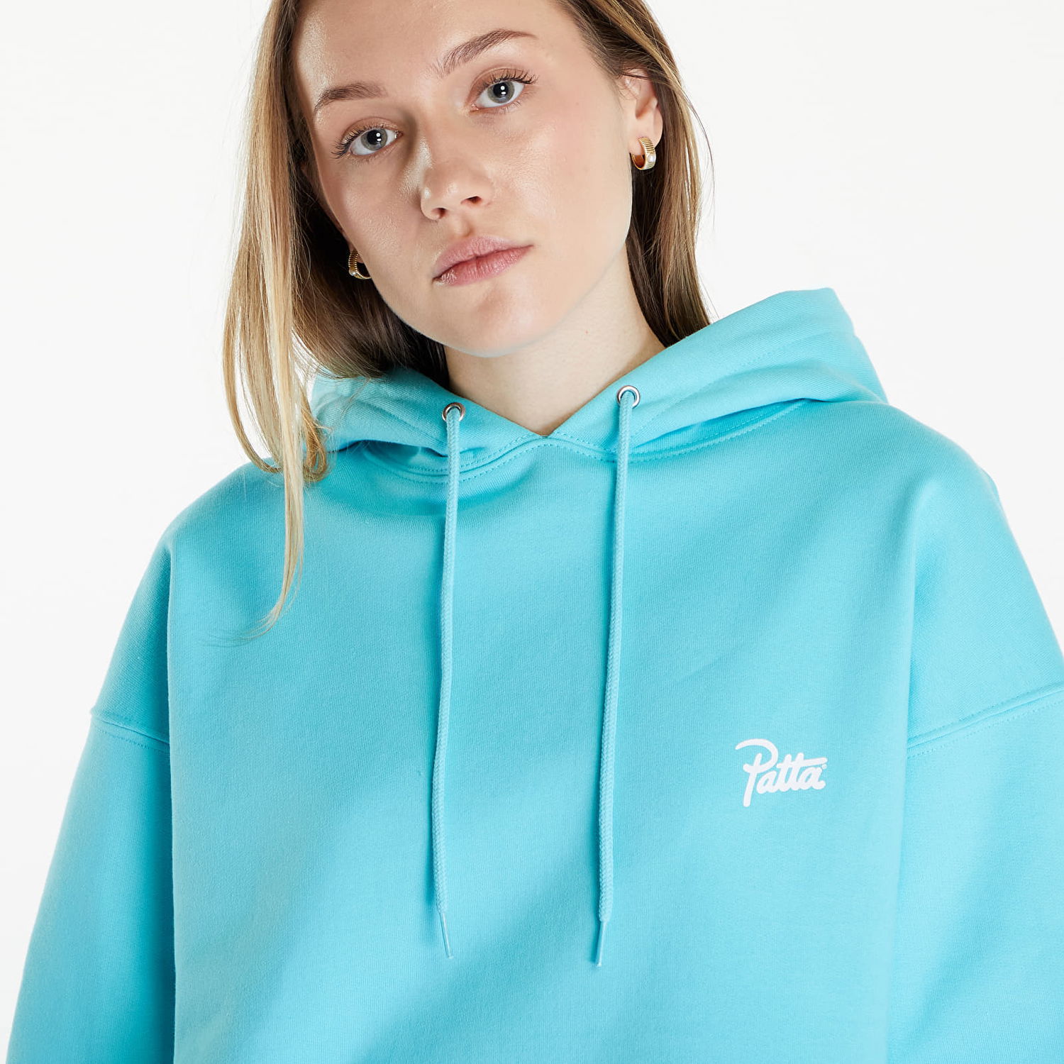 Mikina Patta Some Like It Hot Classic Hooded Sweater UNISEX Tyrkysová | POC-SS24-2000-325-0220-052, 1
