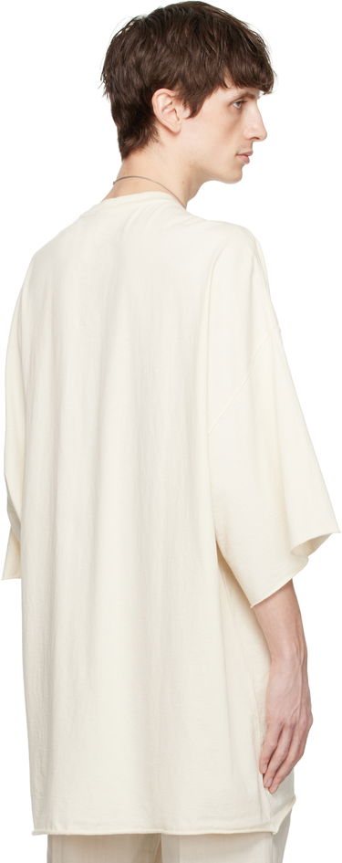 Tričko Rick Owens Rick Owens Hollywood Tommy T-Shirt Béžová | RU01E5283 JNC, 2