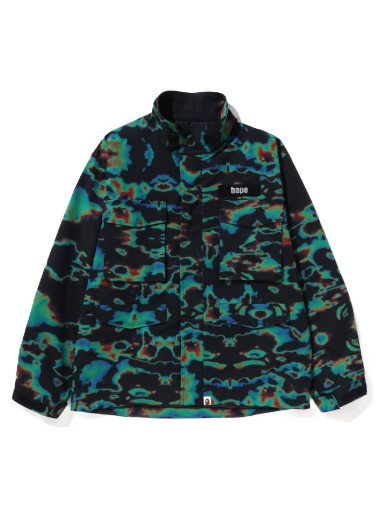 Bunda BAPE Thermography Loose Fit M-65 Jacket Zelené | 1J30-140-009
