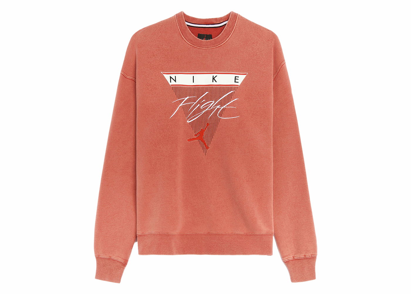 Tričko Jordan Jordan Flight Fleece Sweatshirt Red Červená | CW8369-687, 0