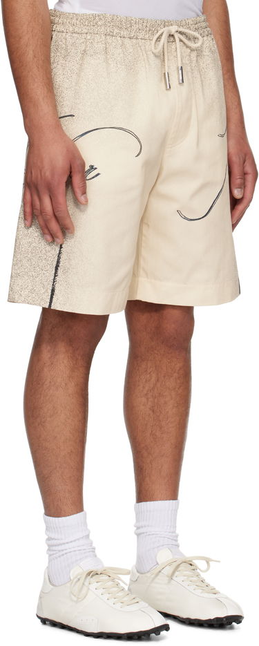 Šortky Jean Paul Gaultier Jean Paul Gaultier 'The Multi-Tattoo' Shorts Béžová | 25/34-U-SH042-D503-030030, 1