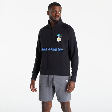 Mikina Nike Sportswear Hbr-S Long Sleeve Midlayer Top Čierna | DM5050-010, 2