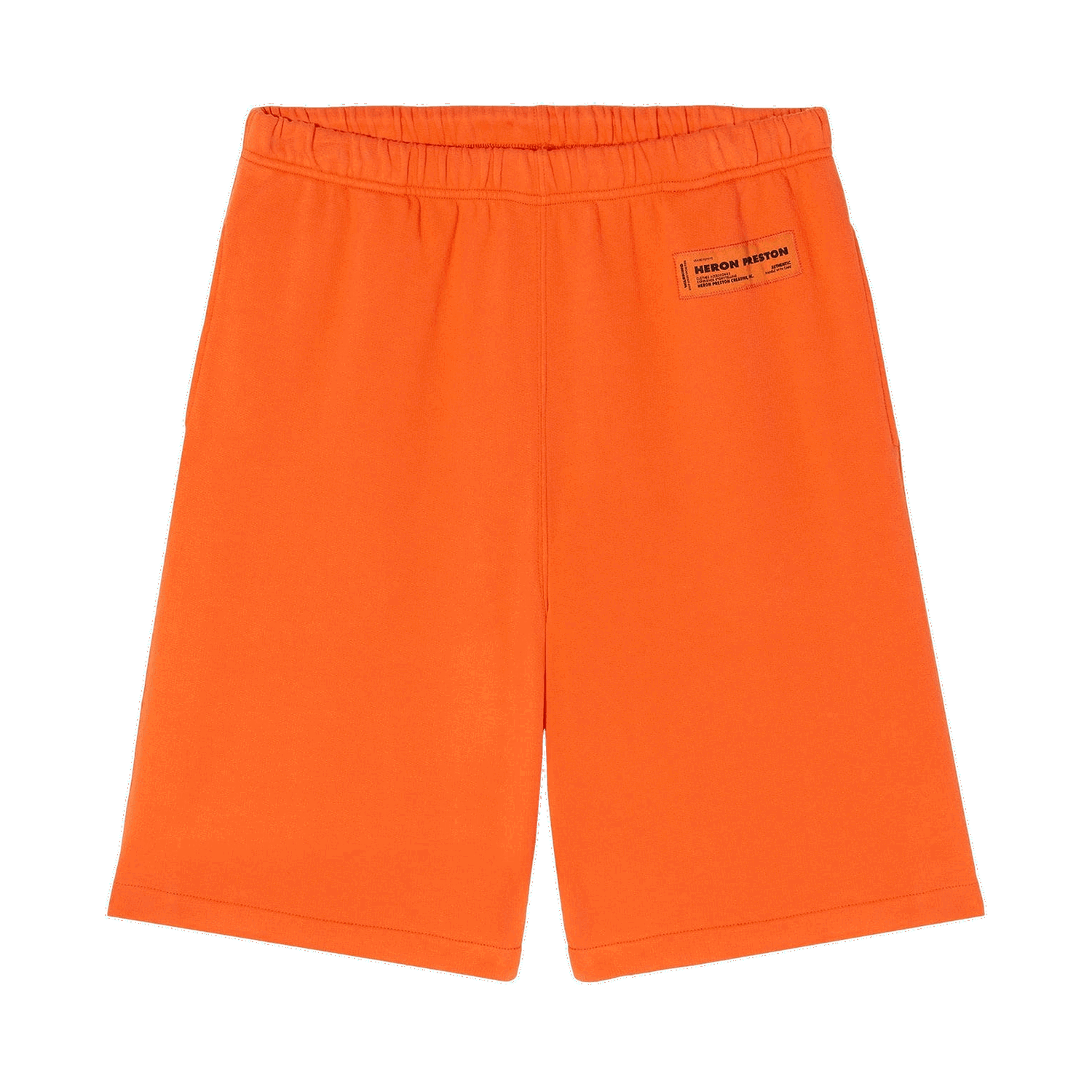 Šortky HERON PRESTON Logo Recycled Sweatshorts Oranžová | HMCI007C99JER0012200, 0