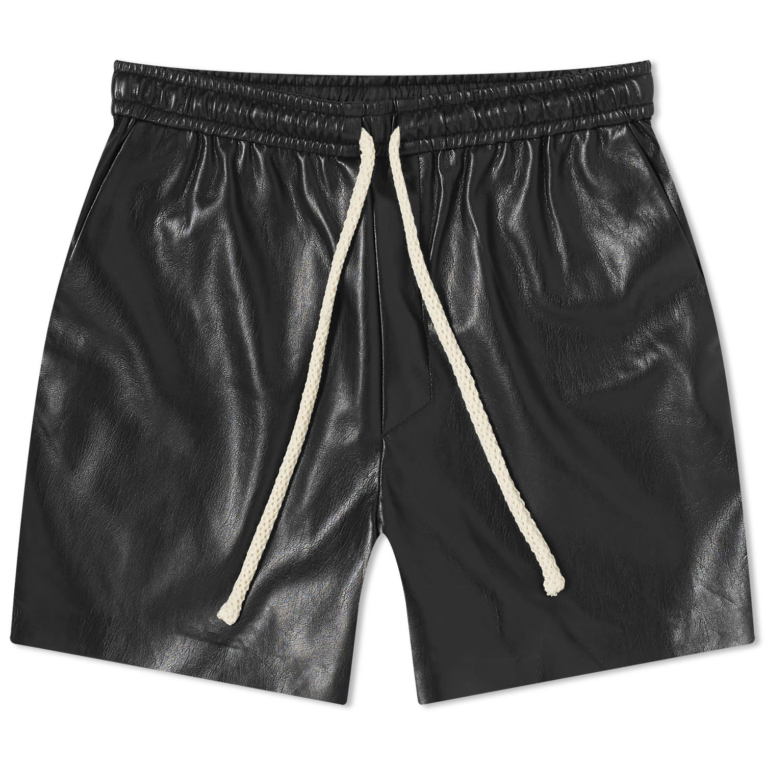 Šortky Nanushka Maurine Leather Look Shorts Čierna | NW24RSST00599, 0