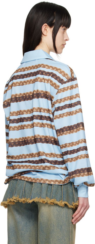 Polo tričko Andersson Bell Andersson Bell Hair Braid Stripe Polo Modrá | atb1264w, 2