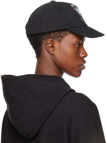 Šiltovka We11done Character Print Cap Čierna | WD-AH0-24-402-U-BK, 2