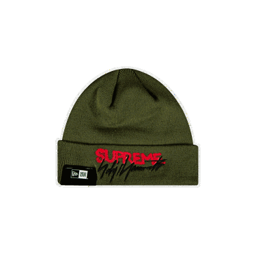 Kulicha Supreme Yohji Yamamoto x New Era Beanie Zelené | FW20BN5 OLIVE, 0