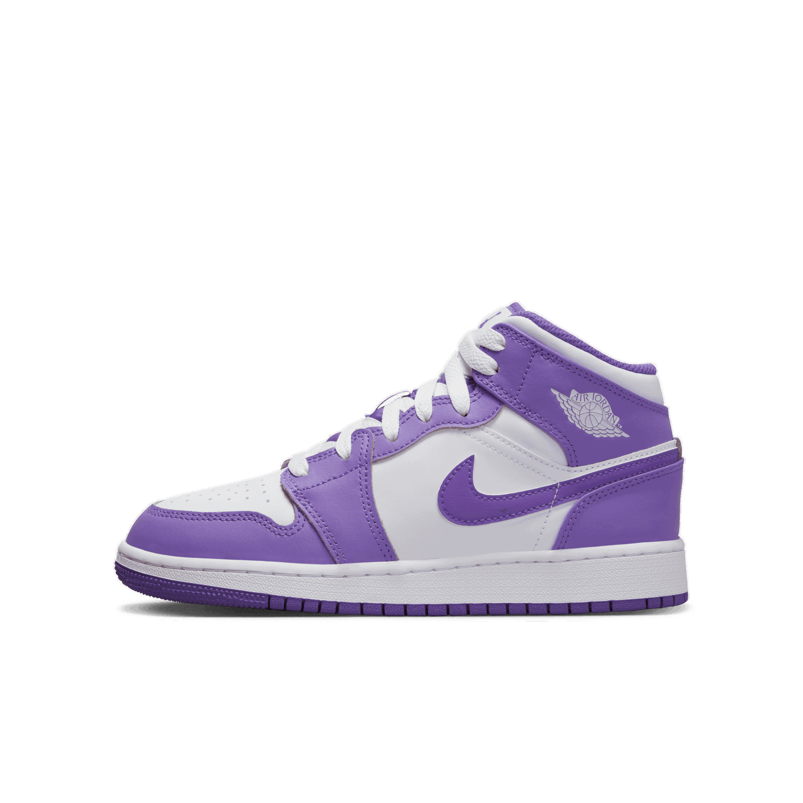 Air Jordan 1 Mid "Purple Venom" GS