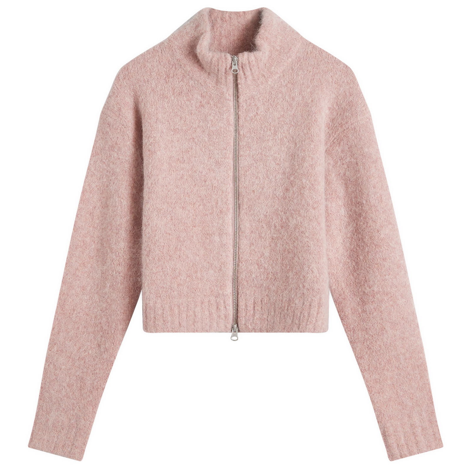 Sveter Samsoe Samsoe Samsøe Samsøe Sajeanne Zip Cardigan Ružová | F24400072, 0