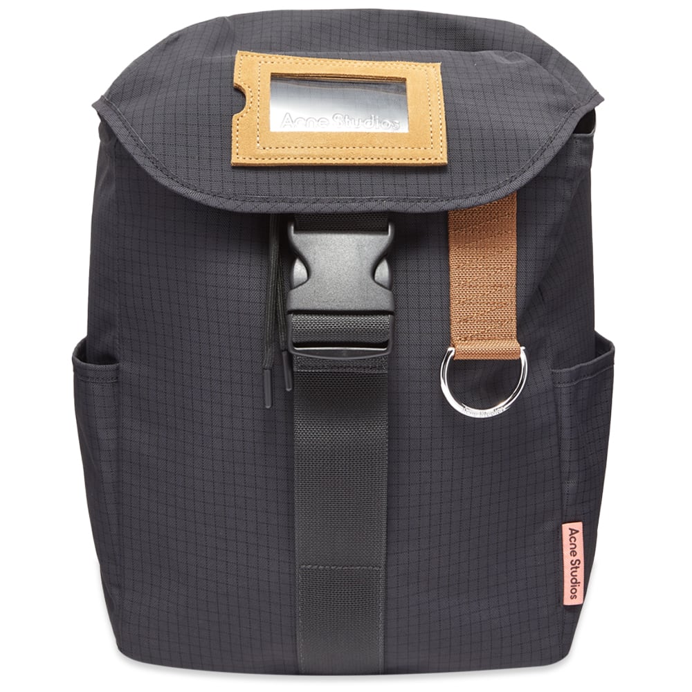 Batoh Acne Studios Post Ripstop Suede Čierna | C10151-900, 0