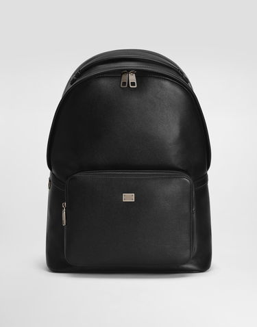 Batoh Dolce & Gabbana Dolce & Gabbana Calfskin Backpack Čierna | BM2385AV95680999, 0