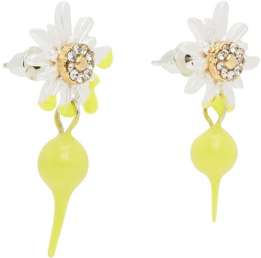 Náušnice Ottolinger Ottolinger Dipped Edelweiss Earrings Žltá | 1251502121, 1
