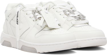 Tenisky a topánky Off-White Out Of Office Metallic Hardware Biela | OMIA189F25LEA0080101, 3