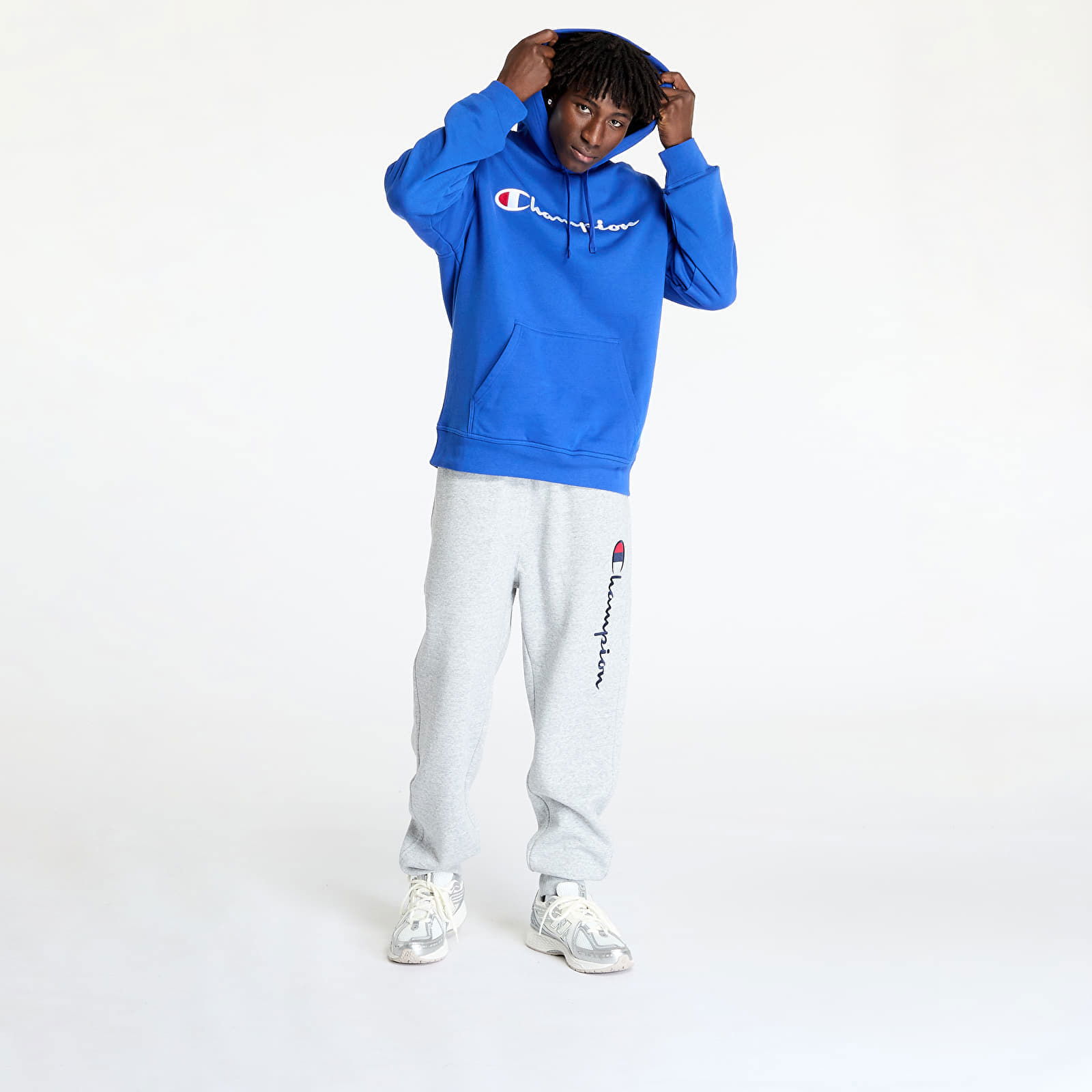 Hooded Sweatshirt Blue