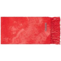 Canada Narrow Tie Dye Scarf "Bright Pink"