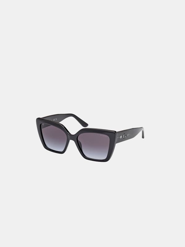 Slnečné okuliare GUESS Butterfly Sunglasses Čierna | GU016255QQQ, 0