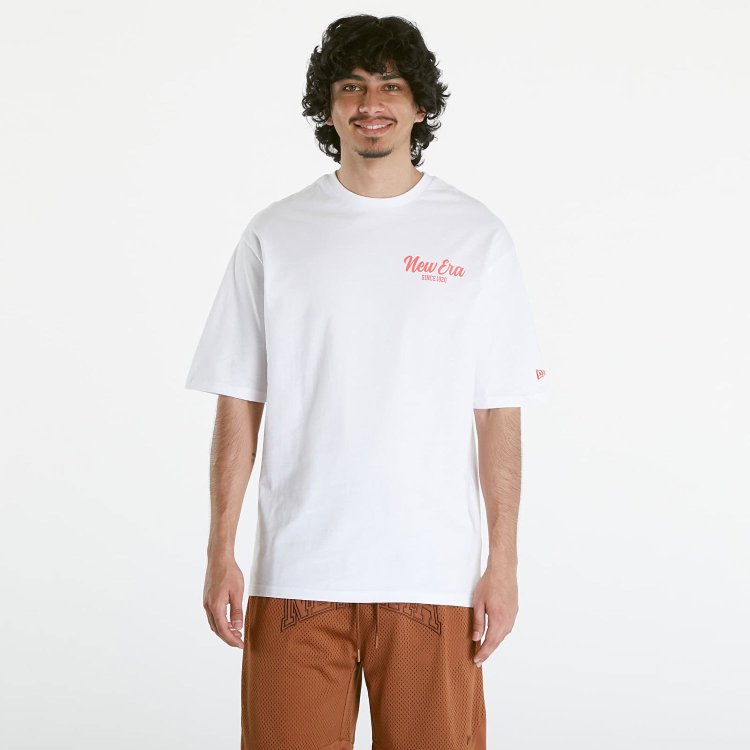 Tričko New Era Cactus Graphic OS Tee UNISEX White/ Lvr Biela | 60435398, 0