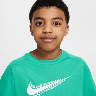 Tričko Nike Dri-FIT Multi Short Sleeve T-Shirt Zelené | HF8100-324, 4