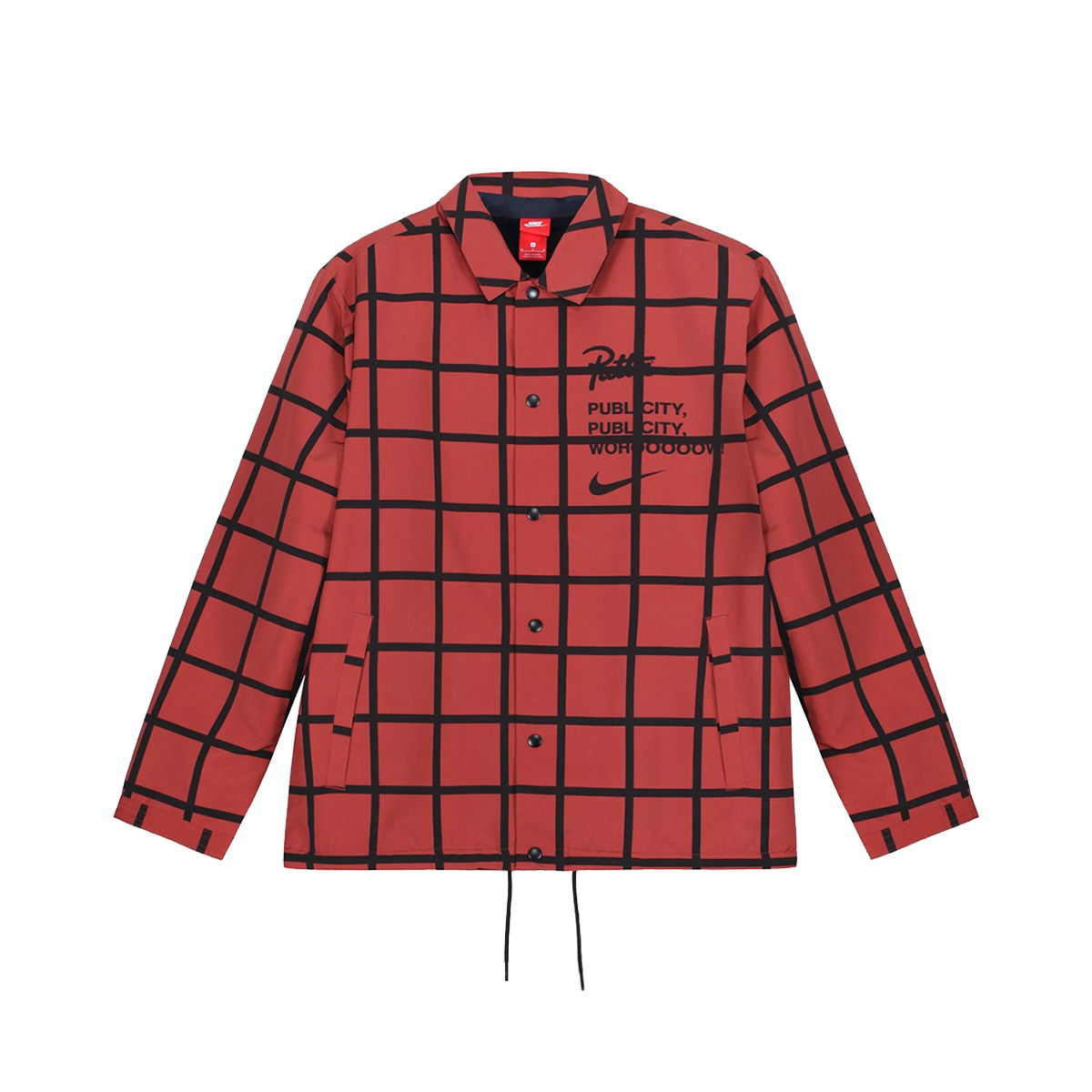 Košeľa Nike Patta Coach x Jacket "Mars Stone" Červená | AH6488-689, 0