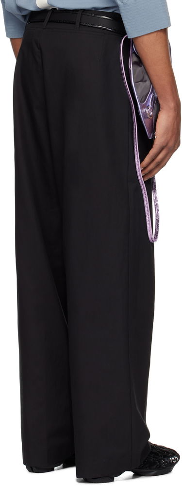 Nohavice KIKO KOSTADINOV Kiko Kostadinov Navin Wide Leg Trousers Čierna | KKSS25T01-177, 2