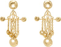 Chloé 'The Chloé Eclectic' Gold-Tone Drop Earrings
