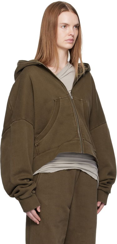 Mikina Entire Studios Entire Studios Eternal Zip Hoodie Hnedá | ES2202BT, 4