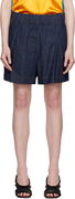 Dries Van Noten Wide Denim Shorts