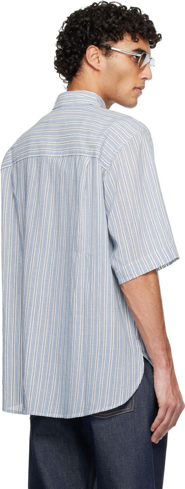 Košeľa ISABEL MARANT Isabel Marant Labilio Short Sleeve Striped Button-Up Shirt Rôznofarebný | CH0085HD-D1I03H, 2