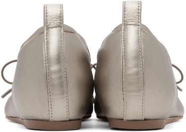 Šaty Simone Rocha Simone Rocha Classic Pleated Ballerina Flats Metalická | RMP23 0797, 1