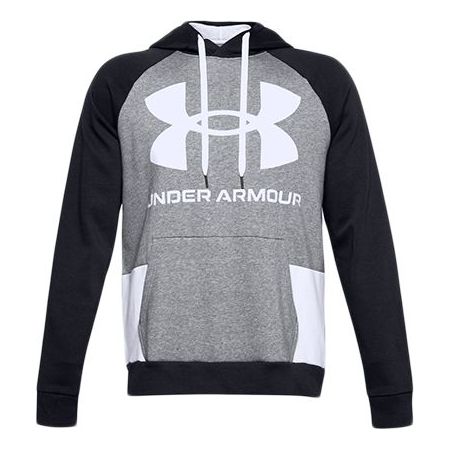 Mikina Under Armour Rival Colorblock Training Hoodie Šedá | 1357451-035