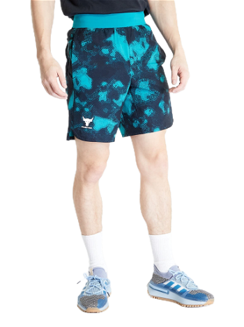 Under Armour Project Rock Printed Woven Short Coastal 1377438-722