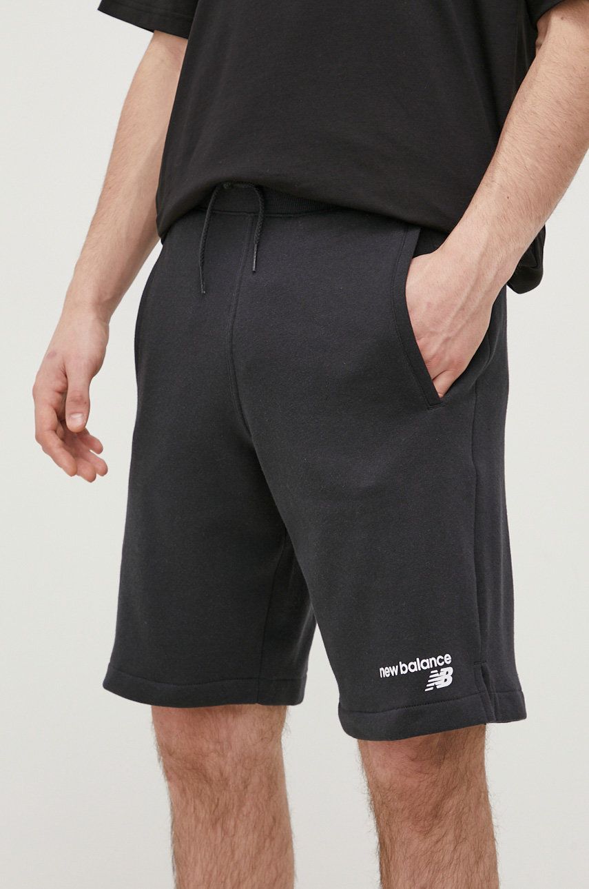 Šortky New Balance Relaxed Fit Shorts Čierna | MS11903BK, 0