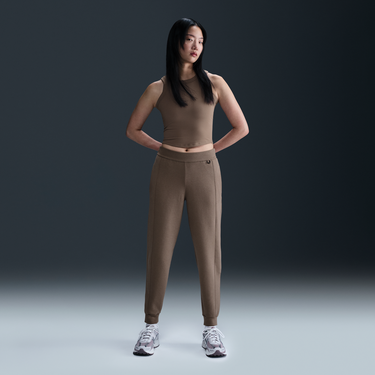 Tielko Nike Nike 24.7 Impossibly Soft Dri-FIT Mid-Rise Pants Hnedá | HQ8184-233, 0