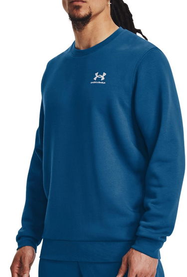 Mikina Under Armour Essential Fleece Crew Sweatshirt Modrá | 1374250-426, 0