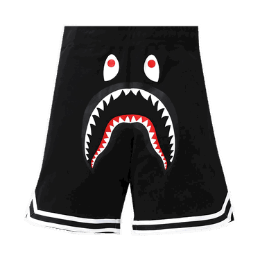 Šortky BAPE Shark Basketball Sweat Shorts Čierna | 1H30 153 015 BLAC, 0