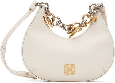 Kabelka Off-White Off-White Hemisphere Shoulder Bag Biela | OWNN184C99LEA0010400, 0