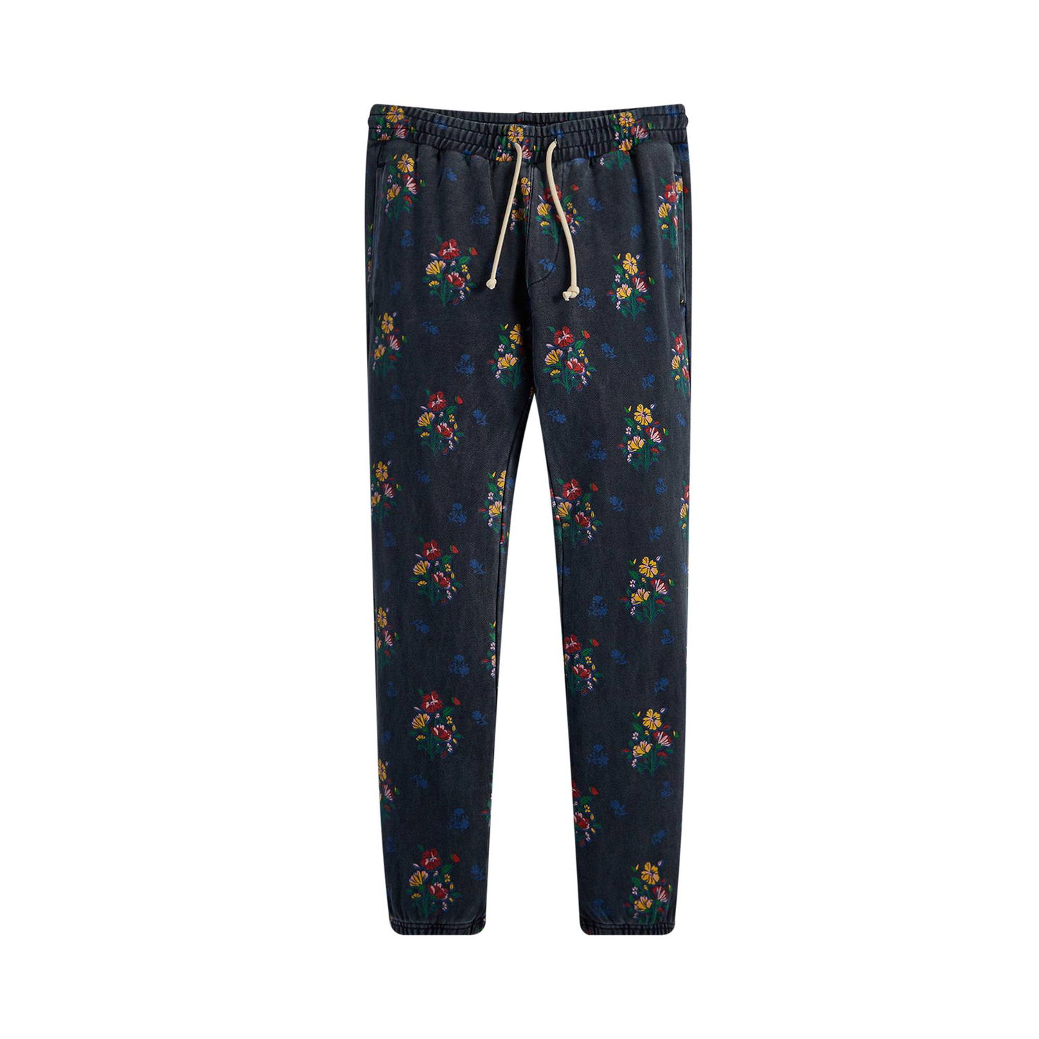 Tepláky KITH Begonia Floral Williams I Sweatpant Navy | KHM060084 413, 1