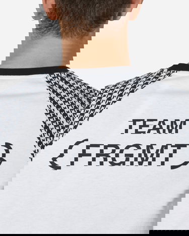 Tričko Moncler FRGMT Houndstooth T-Shirt Biela | 8D00003M3265 F90, 6