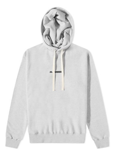 Mikina Jil Sander Plus Logo Popover Hoody Šedá | J47GU0002-J20010-052