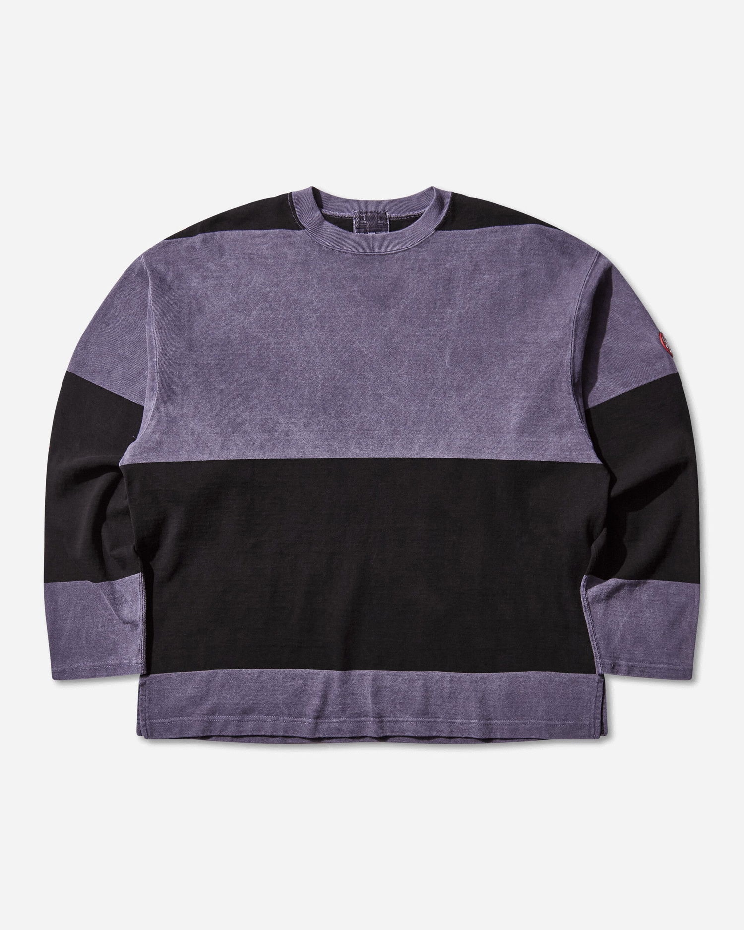 Tričko Cav Empt Overdye Stripe Longsleeve T-Shirt Rôznofarebný | CES28CS20 PURPLE, 1
