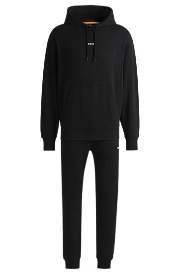 Súprava BOSS BOSS Cotton-Jersey Tracksuit Čierna | 50541065