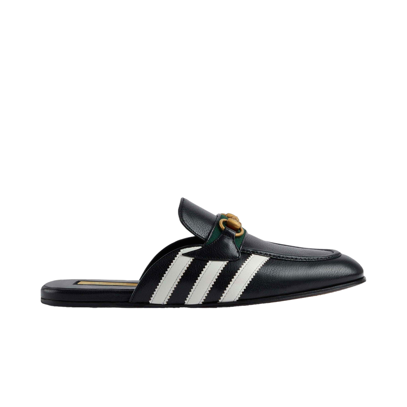 Tenisky a topánky Gucci adidas x Horsebit Slippers Black Čierna | 721481 AAA71 1090