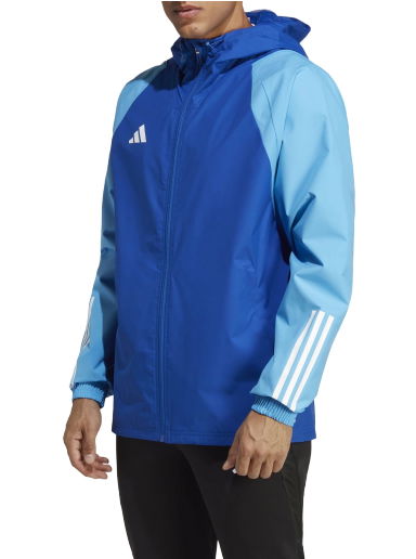 Bunda adidas Originals Tiro 23 Competition All-Weather Jacket Modrá | ic4572