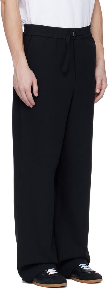 Nohavice AMI AMI Paris Elasticated Trousers Béžová | HTR214.CO0106, 4