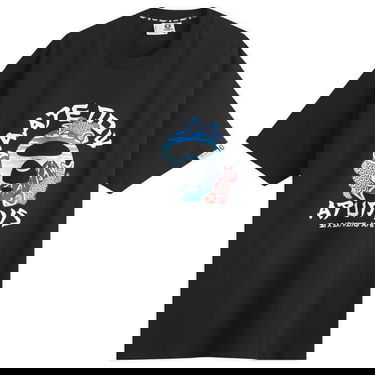 Tričko AAPE by A Bathing Ape AAPE Japan Graphic T-Shirt, Size Large Čierna | AAPTEM1637XX-BLK, 1